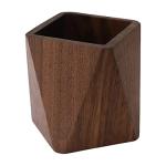 Soseelnee Black Walnut Wooden Pencil Organizer