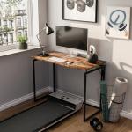 Compact Folding Desk with 31.5" Wood Top