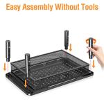 ELIVED Adjustable Monitor Stand with Drawer - 2 Pack