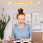 Rose Gold Double-Sided Cork Board with Stand