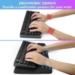 Ergonomic Keyboard Stand and Wrist Rest Combo
