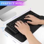 Ergonomic Keyboard Stand and Wrist Rest Combo