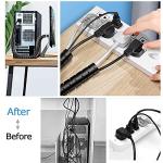 Fanoshon Large Cable Management Sleeve - 2 Pack