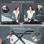VIVO Height Adjustable Sit Stand Desk Converter
