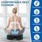 Gel Memory Foam Seat Cushion for Tailbone Relief
