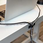 Wrap-It Storage Cable Clams - 24-Pack Cord Organizer