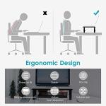 Loteyike Adjustable Monitor Stand and Shelf - 2 Pack