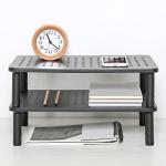 Loteyike Adjustable Monitor Stand and Shelf - 2 Pack