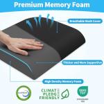 Memory Foam Seat Cushion for Office Comfort