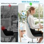 Memory Foam Seat Cushion for Office Comfort