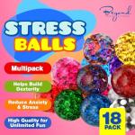18 Pack Stress Balls for Adults - Fidget Toys