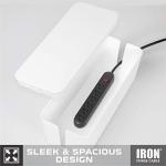 Large White Cable Management Box with Accessories