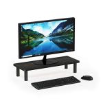 Furinno Turn-N-Tube Monitor Stand, Espresso/Black