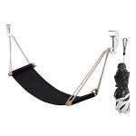 Adjustable Under Desk Foot Hammock with Headphones Holder