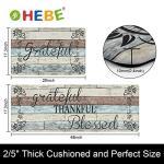 HEBE Non-Slip Anti-Fatigue Cushioned Mat Set
