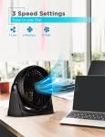 BLACK+DECKER 7-Inch Portable Desktop Turbo Fan