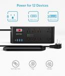 BESTEK 4,000 Joules Surge Protector with USB Ports