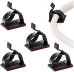 Adjustable Cable Management Clips - 50 Pack