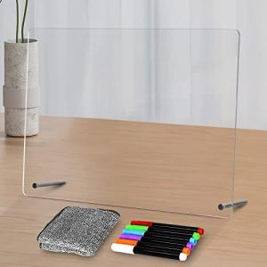 Clear Acrylic Dry Erase Desktop To-Do List Board