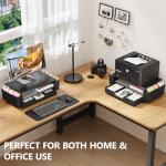 OPNICE 2-Tier Desk Organizer with Monitor Stand