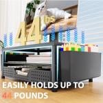 OPNICE 2-Tier Desk Organizer with Monitor Stand