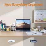 Mesh Desk Organizer Set with Pen Holder - 3 Pack