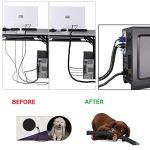 Black Cable Management Sleeves Value Pack