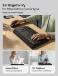 Ergonomic Memory Foam Wrist Rest and Keyboard Stand