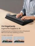 Ergonomic Memory Foam Wrist Rest and Keyboard Stand