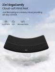 Ergonomic Memory Foam Wrist Rest and Keyboard Stand