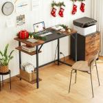 HOOBRO Modern Computer Desk with Power Outlet