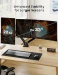 Dual Monitor Stand for 33-Inch Screens