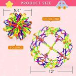 2-Pack Colorful Inflatable Stress Relief Balls