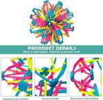 2-Pack Colorful Inflatable Stress Relief Balls