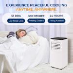 SereneLife 8000 BTU Portable Air Conditioner Unit