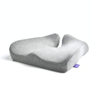 Pressure Relief Memory Foam Seat Cushion - Light Grey