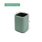 Scandinavian Design Pencil and Brush Holder (Green)