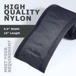 Black Floor Cord Cover - 6” W x 10’ L