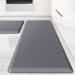 Cushioned Anti-Fatigue Kitchen & Office Mats - 2 Pack