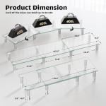 Adjustable Dual Monitor Stand and Desktop Organizer