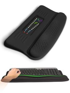 Ergonomic Wave Wrist Rest with Keyboard Stand