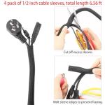Comprehensive Cable Management Kit for Home Office