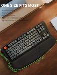 Ergonomic Wave Wrist Rest with Keyboard Stand