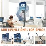 HEMUDU Adjustable Desk Monitor Arm Mount - Black