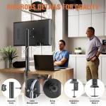 HEMUDU Adjustable Desk Monitor Arm Mount - Black