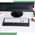 Weewooday Keyboard Wrist Rest for Comfort Typing