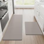 Cushioned Anti-Fatigue Kitchen Mat Set, 2PCS