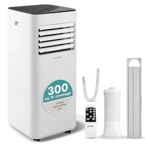 Compact 3-in-1 Portable Air Conditioner with Remote