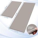 Cushioned Anti-Fatigue Kitchen Mat Set, 2PCS