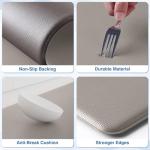 Cushioned Anti-Fatigue Kitchen Mat Set, 2PCS